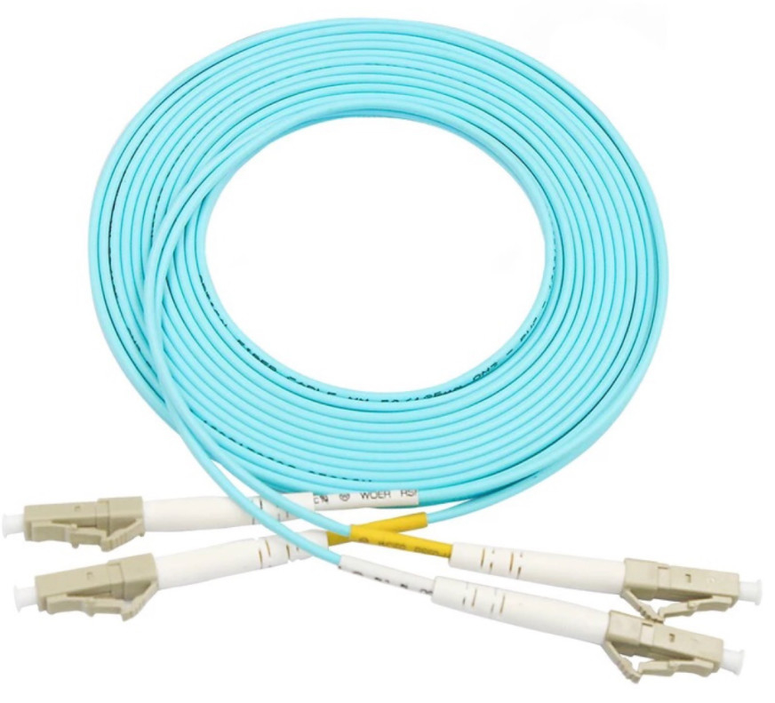 lc lc herstel koord OM3/OM4 3Meter 10 Multimode Duplexpvc LSZH van Gigabit