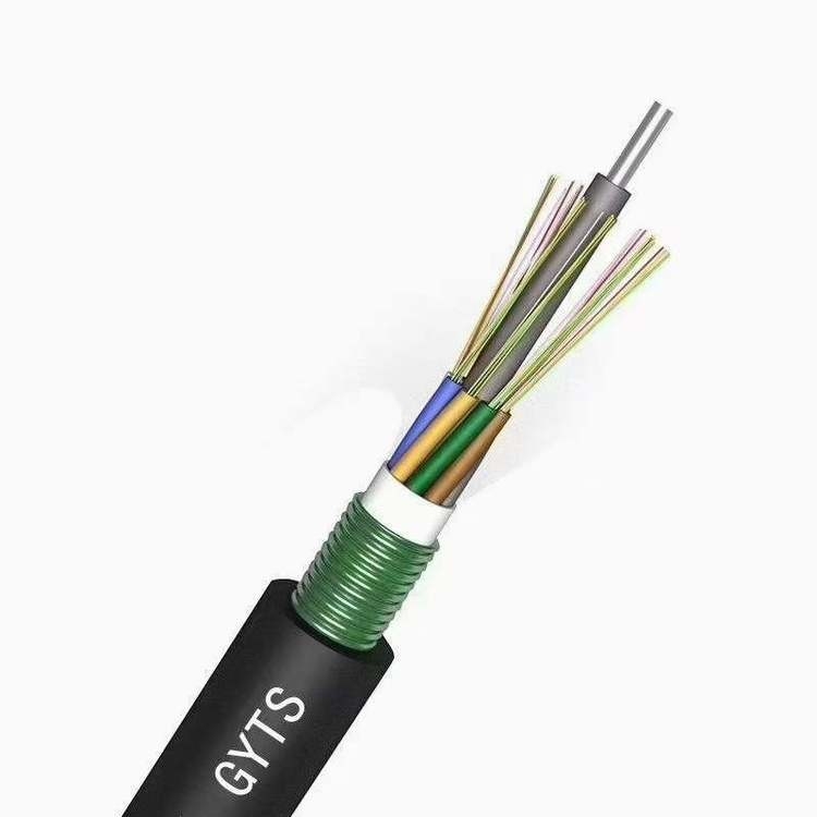 Openlucht 24 de Kabelg652d Enige Wijze van de Kerngyts FTTH Optische Vezel voor Mededeling