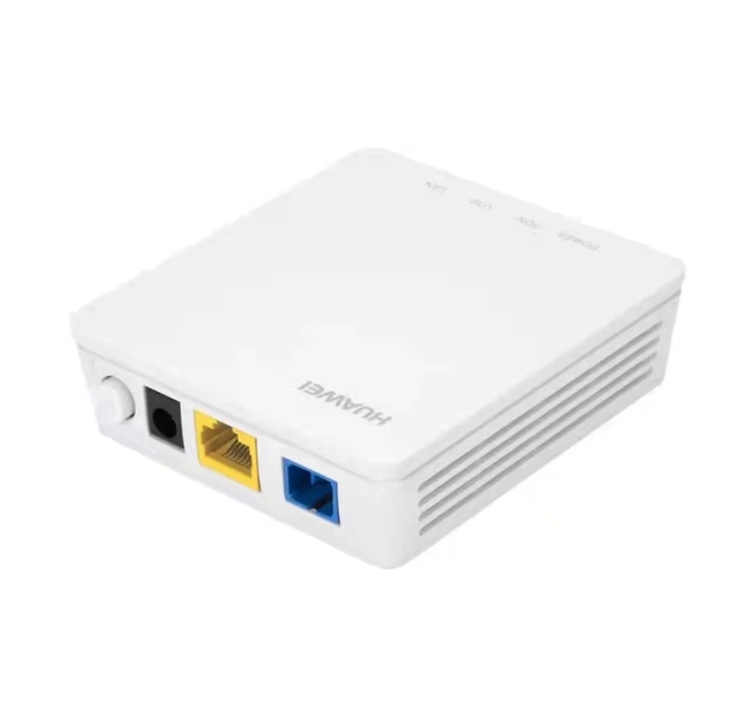 Van de Haven1ge 1FE Sc UPC van HG8310M GPON EPON ONU Gigabit de Enige Schakelaar 11V-14V gelijkstroom 0.5A