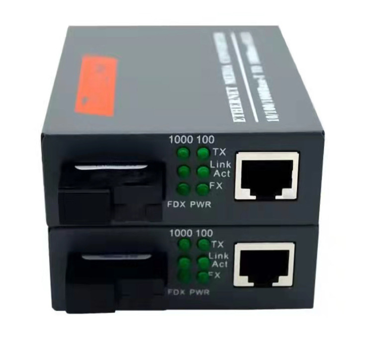 Kiest Zendontvanger 20KM 1310nm 1550nm htb-gs-03A/B van de Gigabit Optische Vezel Wijze Enige Vezels uit