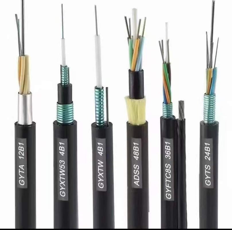 Telecommunicatie van de Communicatie de Directe Optische Kabel Kern Openlucht Gepantserde 4 - 144 van Gyta53 Begrafenisvezel