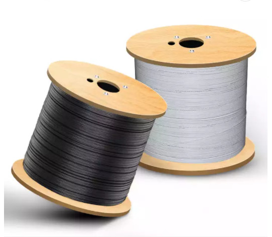Outdoor Glasvezelkabel 1/2/4 Core G657A 2km Multimode FTTH Drop Kabel GJYXCH