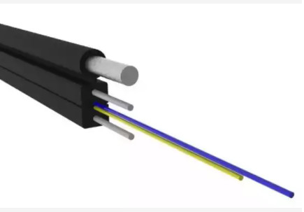 Outdoor Glasvezelkabel 1/2/4 Core G657A 2km Multimode FTTH Drop Kabel GJYXCH