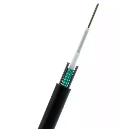 12 Kabel van de vezel de Lucht Optische Vezel GYXTW G652D/SM 1500N voor Telecommunicatiecommunicatie