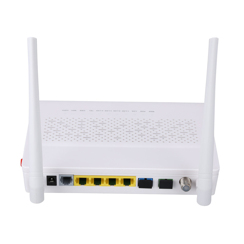 2T2R Dubbele de Vezelftth ONU Modem van wijzegpon EPON ONU 3FE 1GE WIFI POTTEN CATV