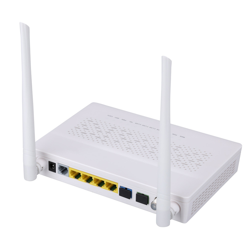 2T2R Dubbele de Vezelftth ONU Modem van wijzegpon EPON ONU 3FE 1GE WIFI POTTEN CATV