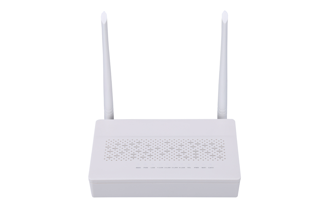 2T2R Dubbele de Vezelftth ONU Modem van wijzegpon EPON ONU 3FE 1GE WIFI POTTEN CATV