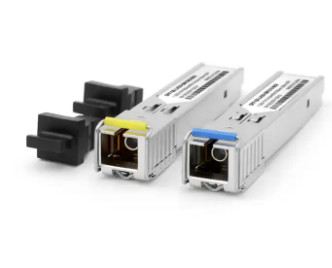 De enige Optische Zendontvanger SFP 1.25G 20km 1310/1550nm-de Schakelaar BIDI van de Wijzevezel van Sc