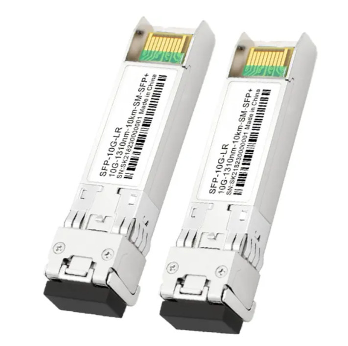 3.3V vezel Optische Zender en Ontvangers10g SFP LR 10km 1310nm LC Schakelaar