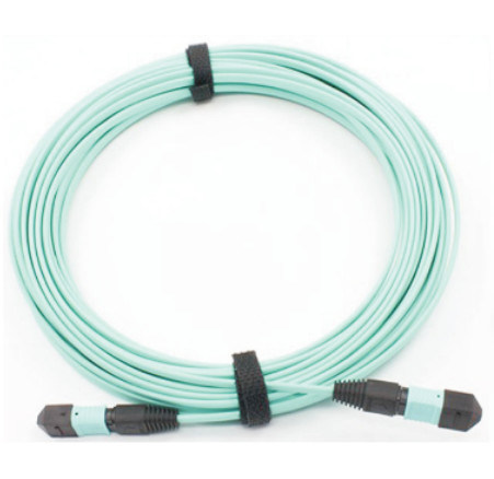 12 de Optische MPO OM3 40Gbps Protocollen Aqua POLB CATV van de kernvezel