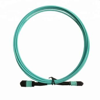 MPO-Kabelschakelaar 12 Kern LSZH 3m, OM3 Kabel van de MM.vezel de Optische Boomstam
