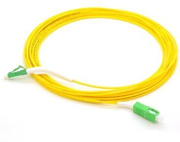 9/125um Koord van het vezel het Optische Flard, 1M Lc Lc Single de Kabel van de Wijzevezel