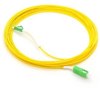 9/125um Koord van het vezel het Optische Flard, 1M Lc Lc Single de Kabel van de Wijzevezel