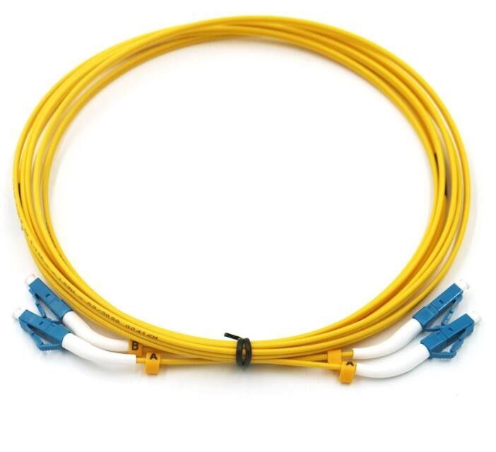 9/125um Koord van het vezel het Optische Flard, 1M Lc Lc Single de Kabel van de Wijzevezel