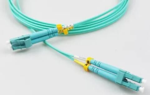 2.0mm het Koord van Multimode Vezelflard, het Flardkoord Aqua van LC LC Om3