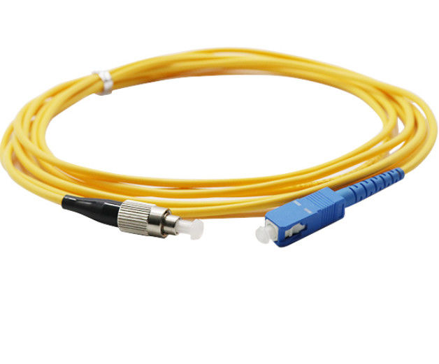 nul het Koordfc Sc van het halogeenflard, G657A Optisch Jumper Cord