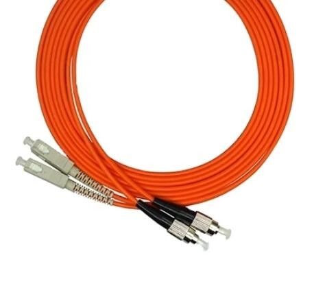 nul het Koordfc Sc van het halogeenflard, G657A Optisch Jumper Cord