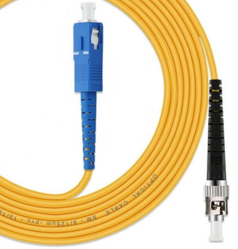 OS2 Koord SC/UPC van het vezel het Optische Flard aan de Enige Wijze van ST/UPC
