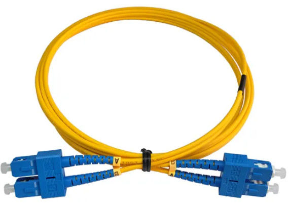 Sc-Sc 3mm Koord 2 van het Vezel Optisch Flard Kern Communicatie Toepassing