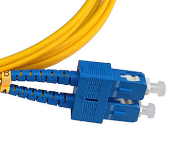Sc-Sc 3mm Koord 2 van het Vezel Optisch Flard Kern Communicatie Toepassing