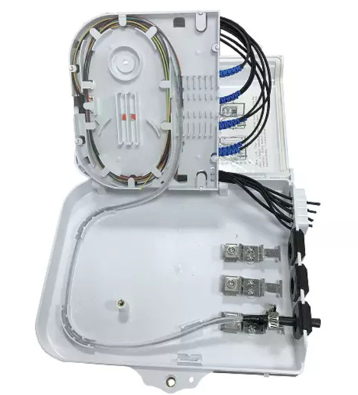 8 de Distributiedoos van de kernenvezel Optische Anti het Verouderen 1x8 PLC Lassluiting