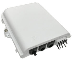 8 de Distributiedoos van de kernenvezel Optische Anti het Verouderen 1x8 PLC Lassluiting
