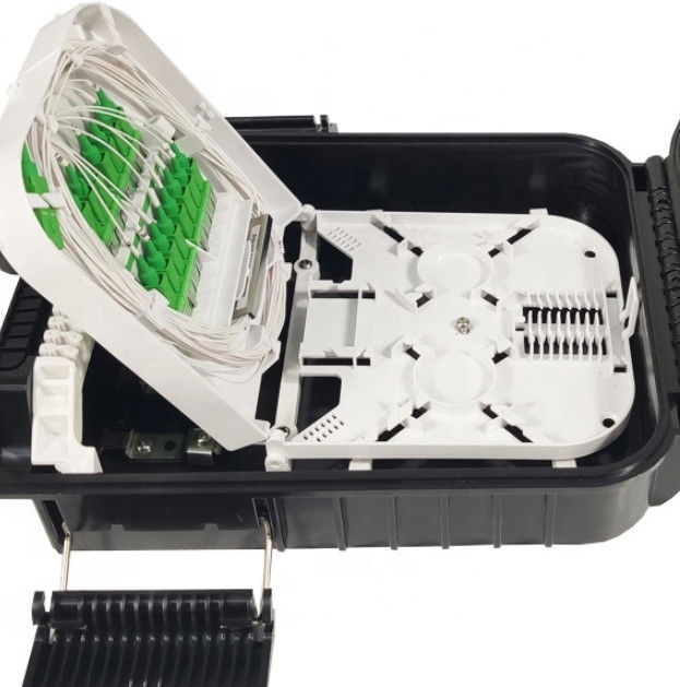 16 van de de Distributiedoos van de Kernvezel Optisch ABS van PC Materiaal voor FTTH FTTB FTTX