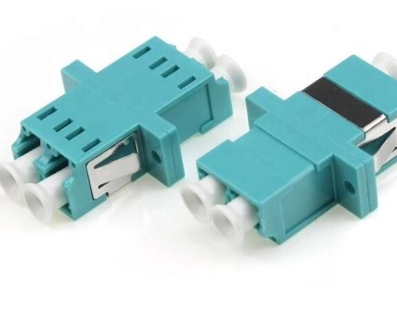 Lc aan Lc Symmetrietype van de Vezeladapter OM3 Plastic UPC APC LC Duplexadapter