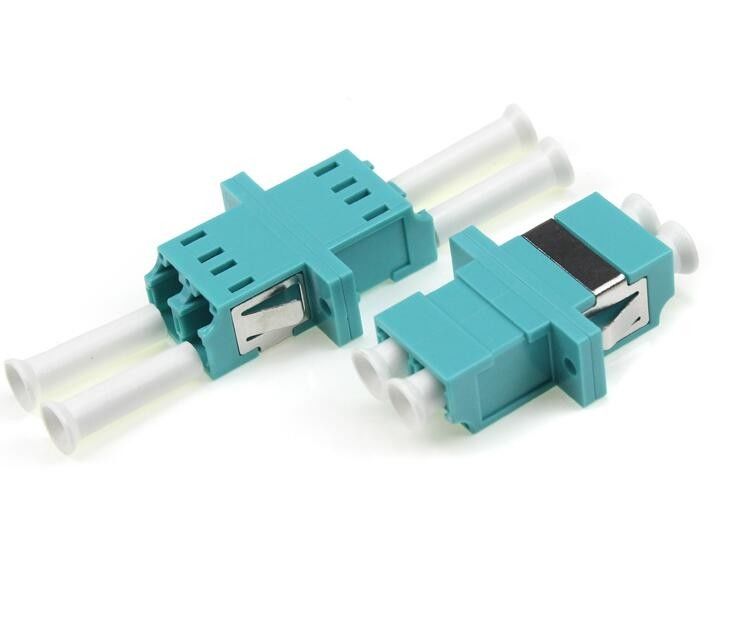 Lc aan Lc Symmetrietype van de Vezeladapter OM3 Plastic UPC APC LC Duplexadapter