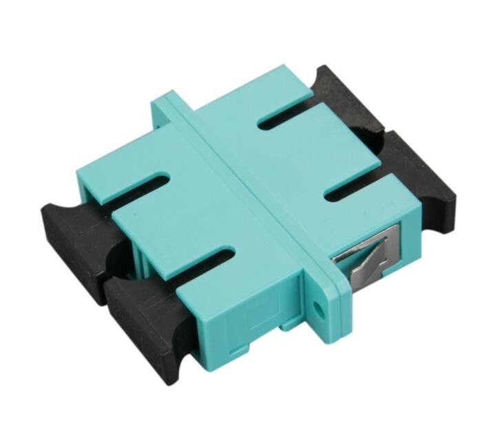 Sc van de Adapteraqua van het vezel Optisch Netwerk de HEREN OM3 DX Lassen Metaal met Flens