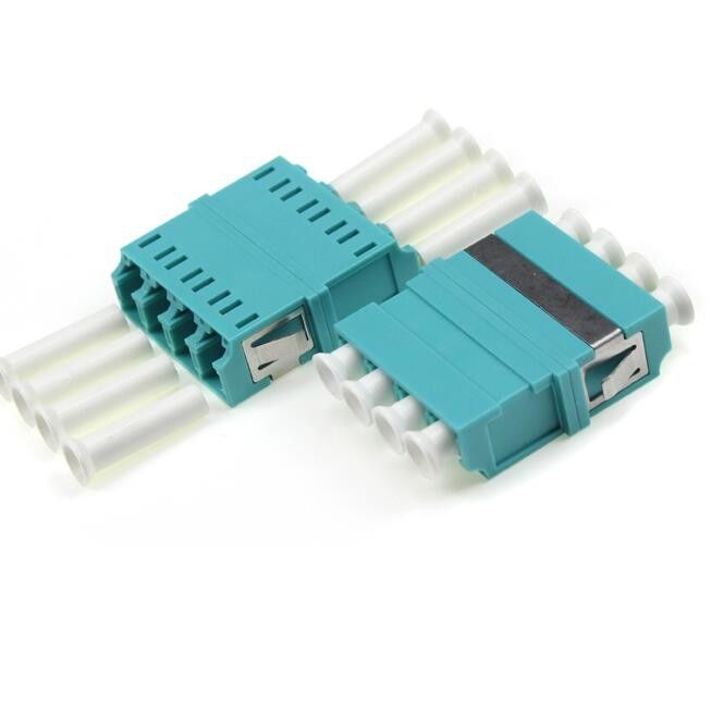 Lage de Vezel Optische Adapters van IRL, de Vierlingadapter 4 van OM3 LC kernen
