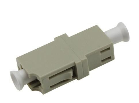 LC simplexvezel Optische Adapters, de Adapter Beige Kleur van het Vezelnetwerk