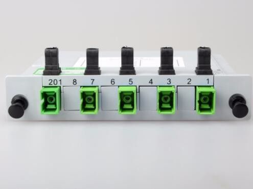 Apc van de Splitsers1x4 Sc van de cassettevezel Optische Schakelaar voor PON-Netwerken