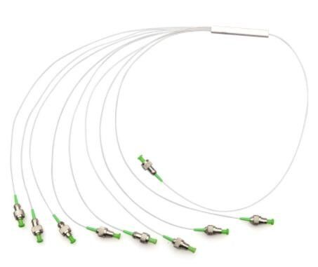 FC APC Splitser 0.9mm van de Vezel Optische Kabel G657A-het Type van Roestvrij staalbuis