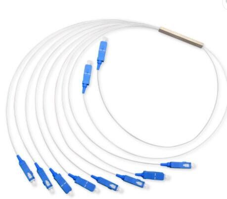 Mini2x8-het Type van het Roestvrije staalbuis van de Vezel Optische Splitser Sc/PC UPC
