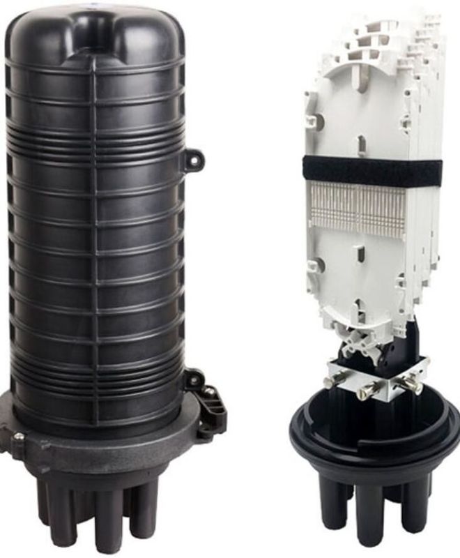 FTTH-Optische de Lassluiting 48 96 144 192 Kern 1 Inham 4 van de Koepelvezel Afzet