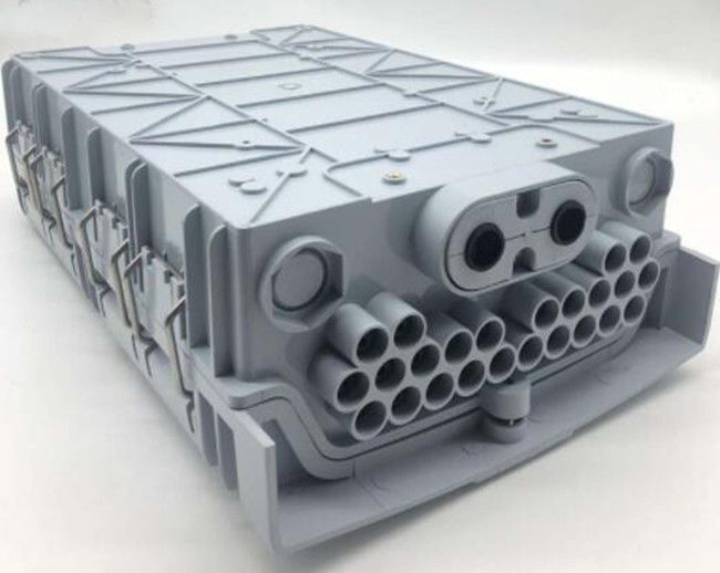 Openluchtabs 24 van Vezel Optische DistributionPC van de de Distributiedoos IP65 van de Kernvezel de Optische GRIJZE KLEUR