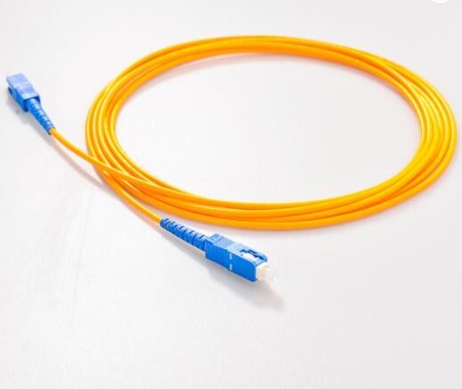 Simplex van het de Vezel Optisch Flard van SM LSZH FTTX het Koordsc UPC aan Sc UPC 2.0mm