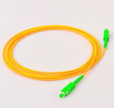 Van het de Vezel Optische Flard van G652D G657A APC van het Koordsc aan Sc-APC Lszh