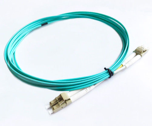 FTTH 2mm het Duplexkoord van het de Vezel Optische Flard van LC UPC de HEREN OM3 50/125