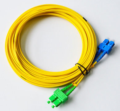 SM duplexsc/upc-sc/apc 3.0mm SGS ISO van de Vezel Optische Verbindingsdraad 10m