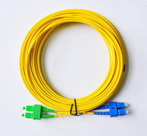 SM duplexsc/upc-sc/apc 3.0mm SGS ISO van de Vezel Optische Verbindingsdraad 10m