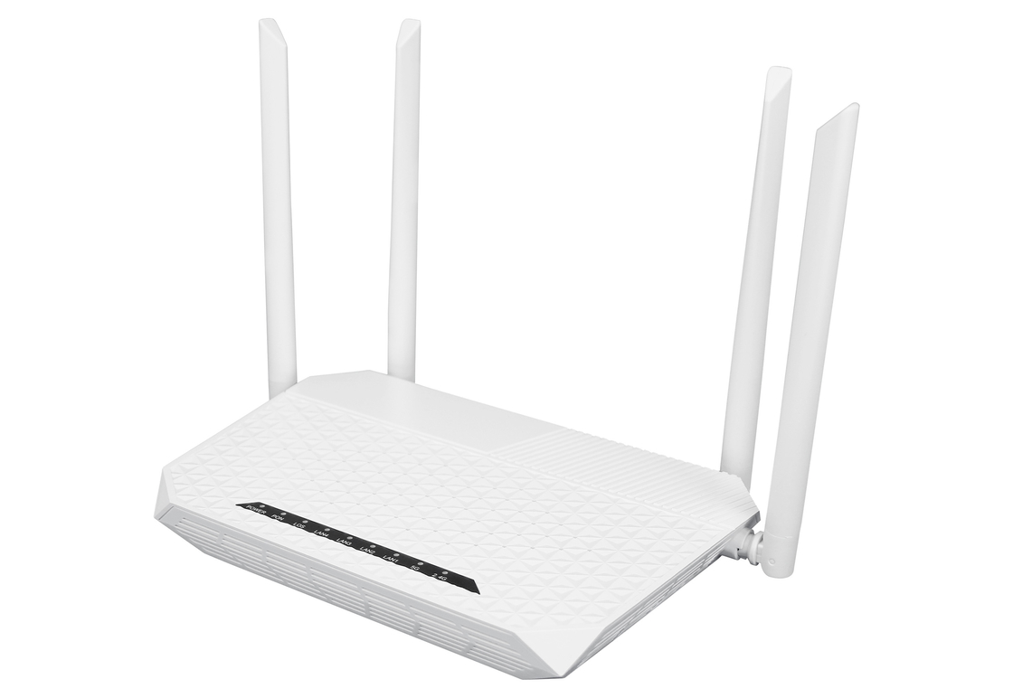 4GE AC WIFI USB XPON ONU Routergpon Loodje 20KM de Schakelaar van Sc UPC