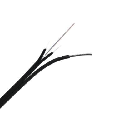 Openlucht de twee-kern van de de vlinder optische kabel van 2core 3steel openluchtleerdraad gjyxch-2B