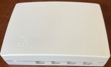 4 van de de Beëindigingsdoos van de kernftth Vezel zet de Optische Plastic ABS Materiële Muur op