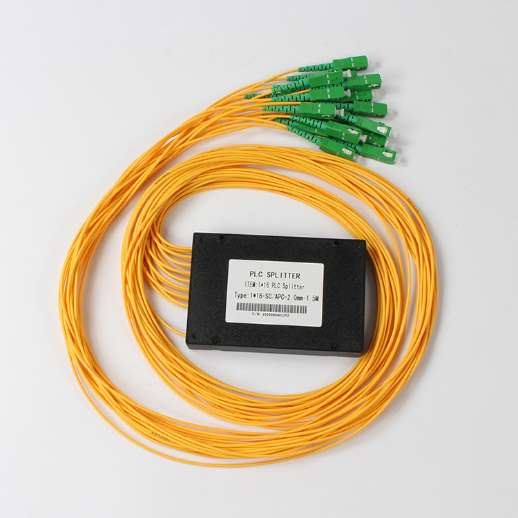 Sc-APC 1x16 PLC Optische PLC van de Vezelsplitser Splitser voor de Kabeltelevisie van FTTX