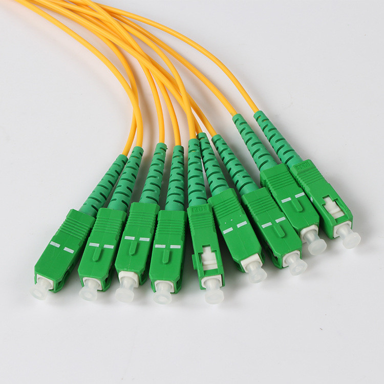 2.0MM PLC van Vezel Optische Splitser 1 X 8 APC van Splitserssc Doostak 1.5Meter