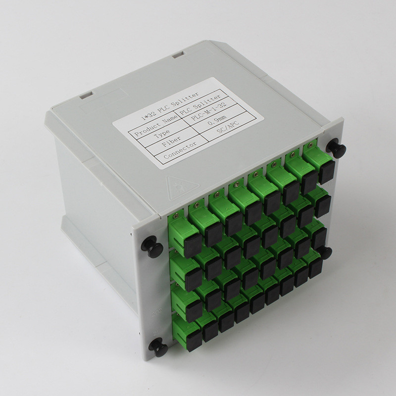 1X32 vezelplc APC van Splitserssc Schakelaar1310nm RL 55db Vezel 0.9mm
